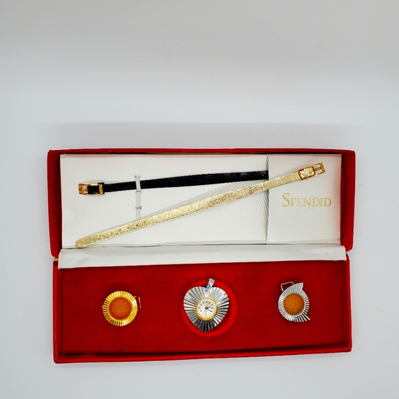 VINTAGE SPENDID WATCH SET - Picture 1 of 7